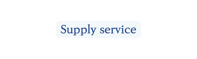 Supply service
